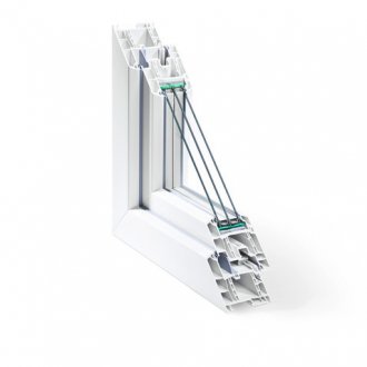 Faserverstärktes Premiumsystem in 86 mm-Bautiefe für höchste Ansprüche an Design und Funktion